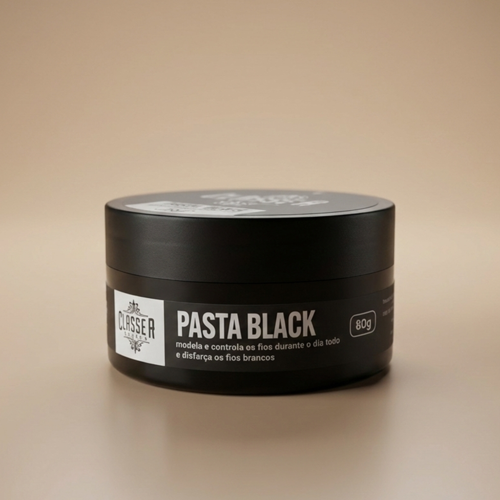 Pasta modeladora Black 80g - Classe A