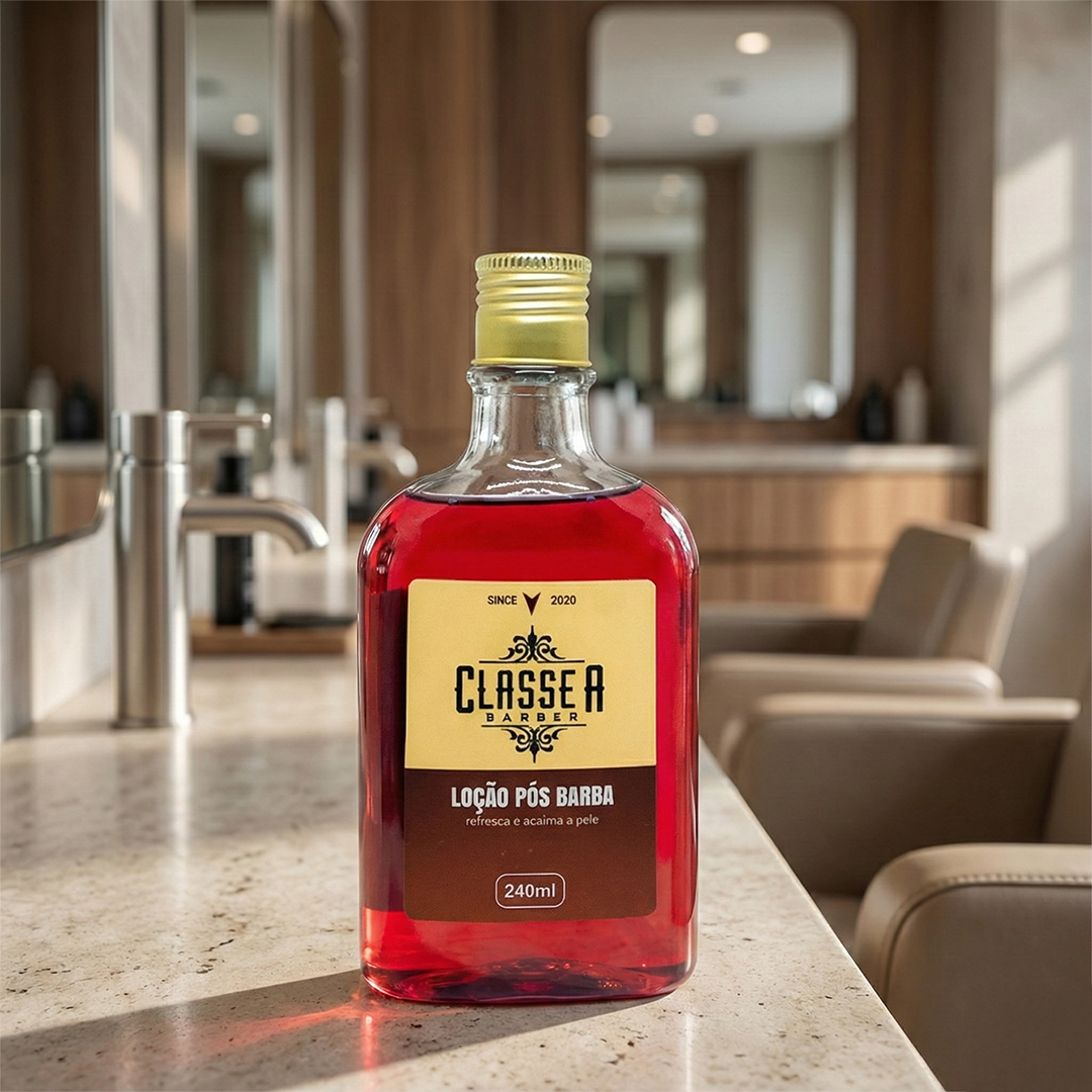 Loção Pós Barba Vermelha 240ml - Classe A