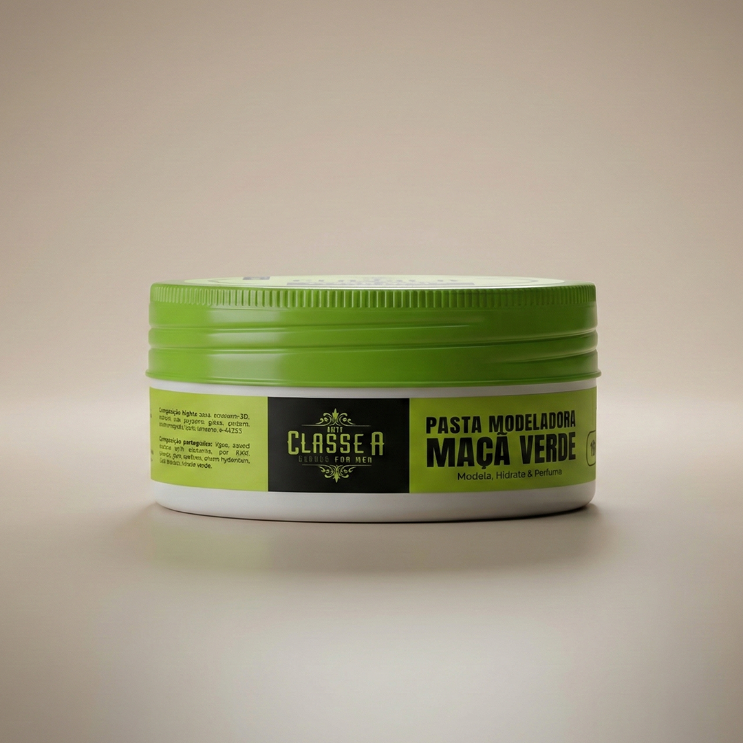 Pasta Modeladora Maçã Verde 160g - Classe A