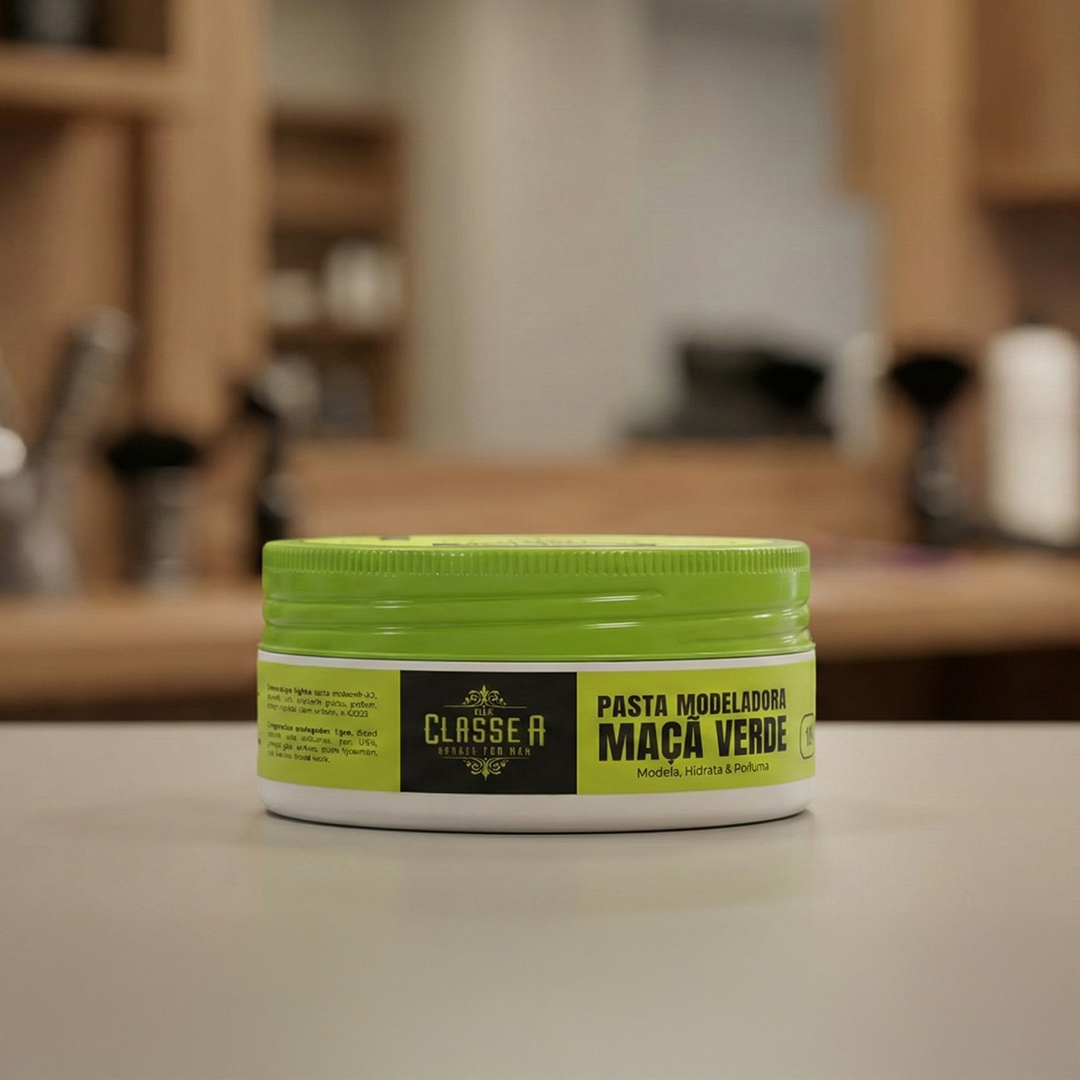 Pasta Modeladora Maçã Verde 160g - Classe A