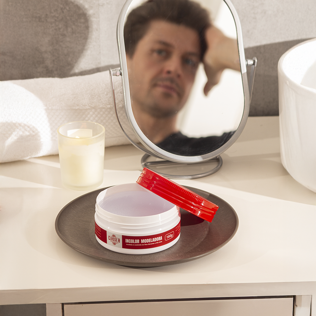 Pasta Modeladora Incolor 160g Efeito Molhado – Classe A