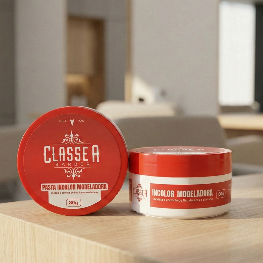 Pasta Modeladora Incolor 80g - Classe A