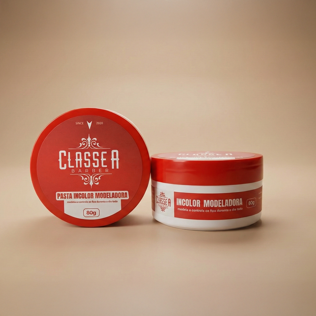 Pasta Modeladora Incolor 80g - Classe A