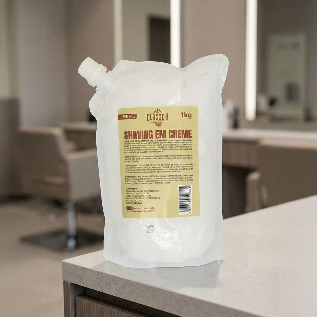 Refil Shaving Creme 1kg - Classe A