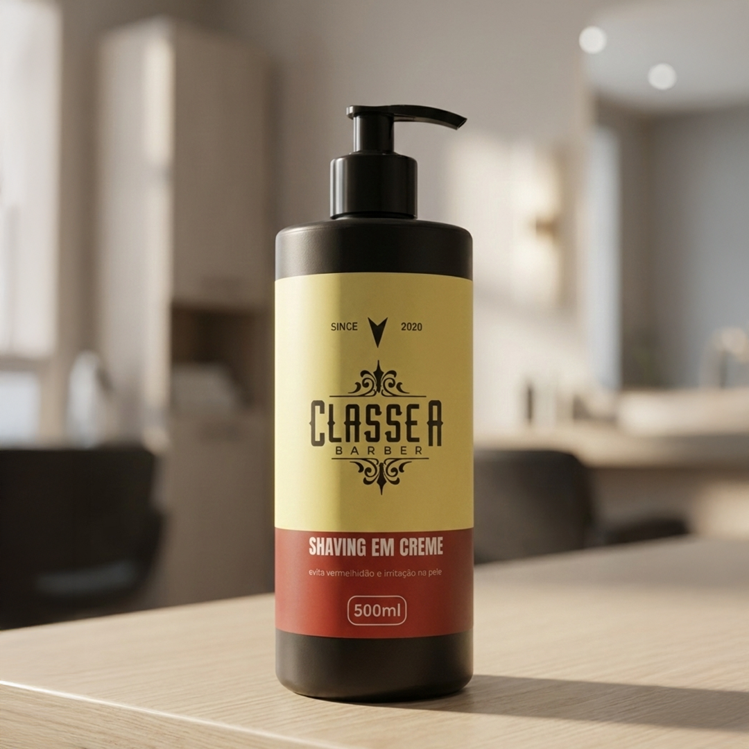 Shaving em Creme 500g - Classe A